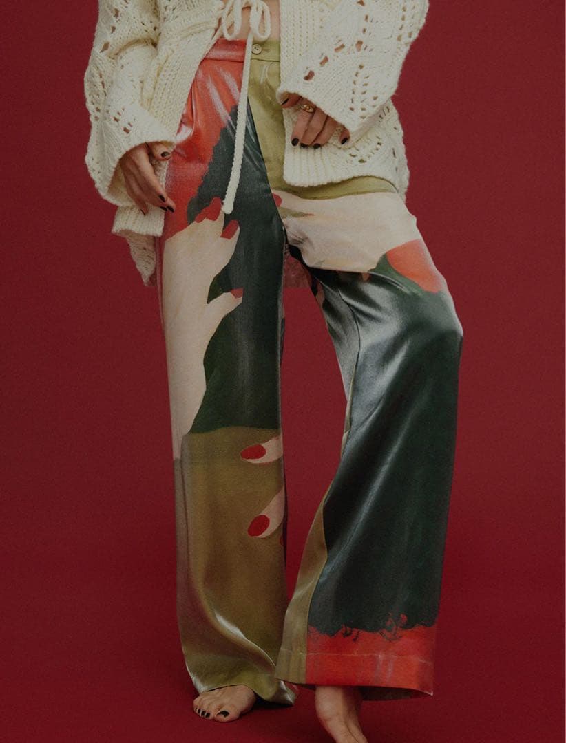 パンツ LITTLE FUNNY FACE PANTS