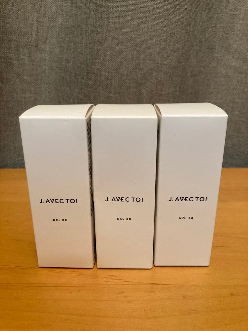 J. AVEC TOI トリートメントフェイスオイル No.88 3本セット