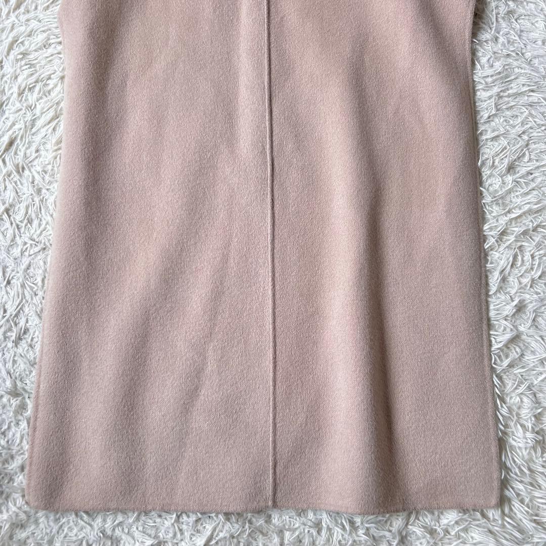 LE PHIL ルフィル フード 付ウール シルク リバー ロング ジレ