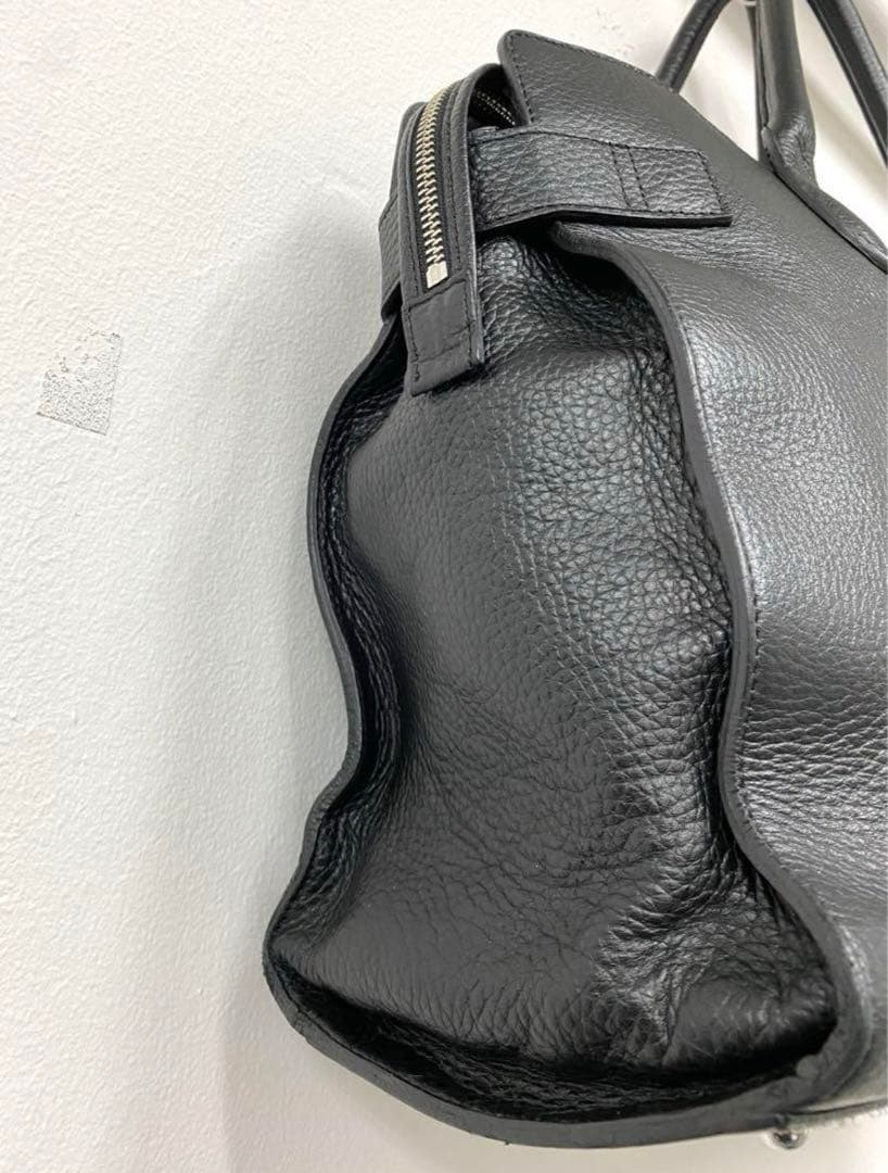 PELLE MORBIDA【Maiden Voyage】ボストンバッグ】ブラック