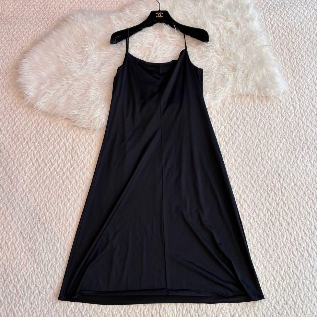 極美品♡ANAYI ウールボイルパフスリーブフレア　ワンピース チェック　38