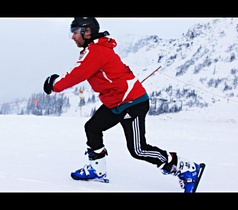 SLED DOGS 8サイズ　スキースケート レッド