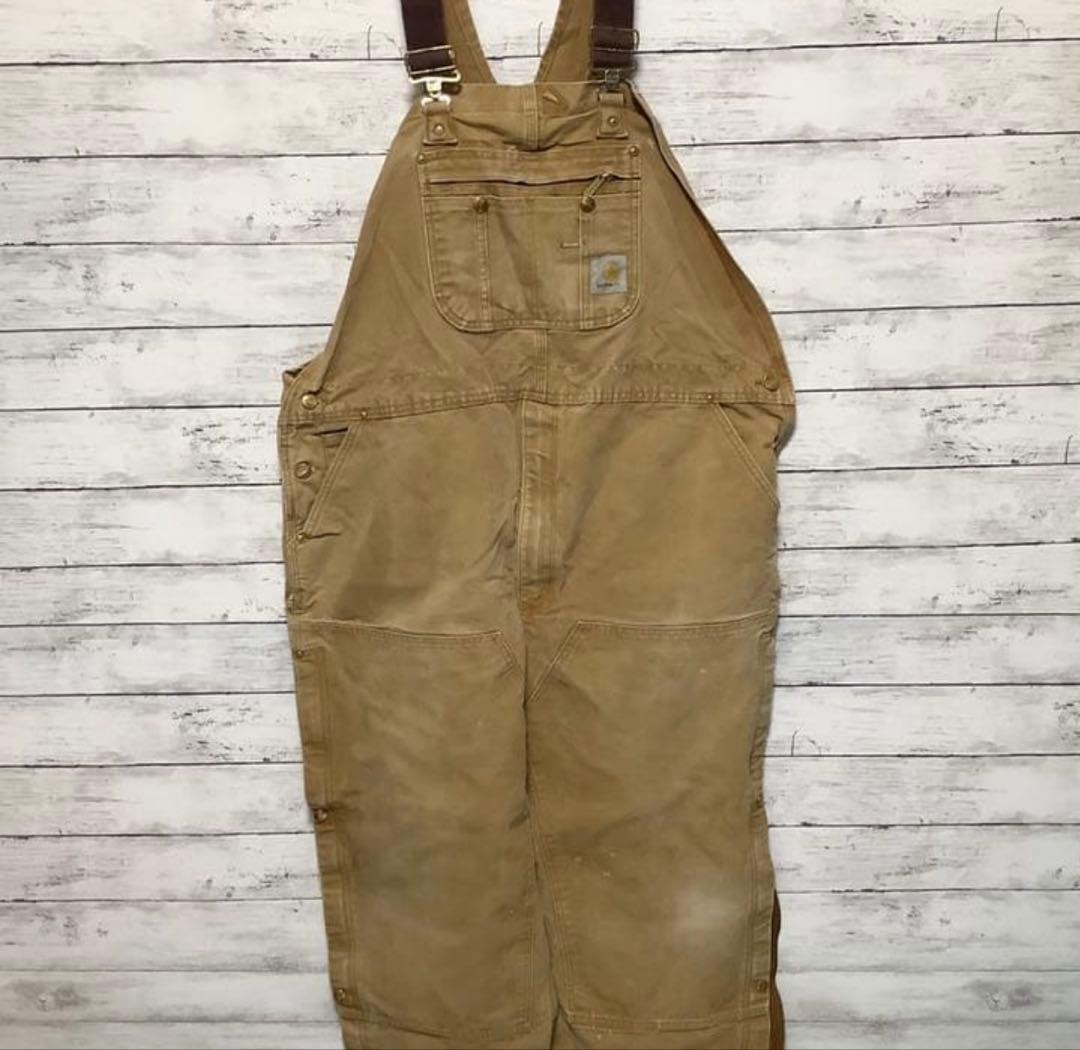 carhartt 一点物　オーバーオール　ビッグサイズ