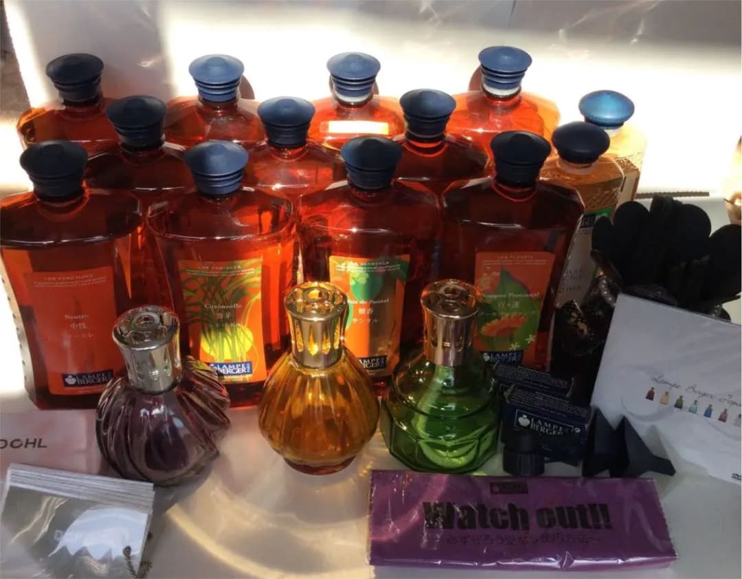 ランプベルジェお得セット13本＋ランプ３＋ケース＋替え芯＋ロート