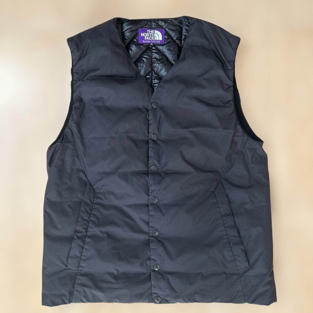 THE NORTH FACE PURPLE LABELブラック ダウンベスト M