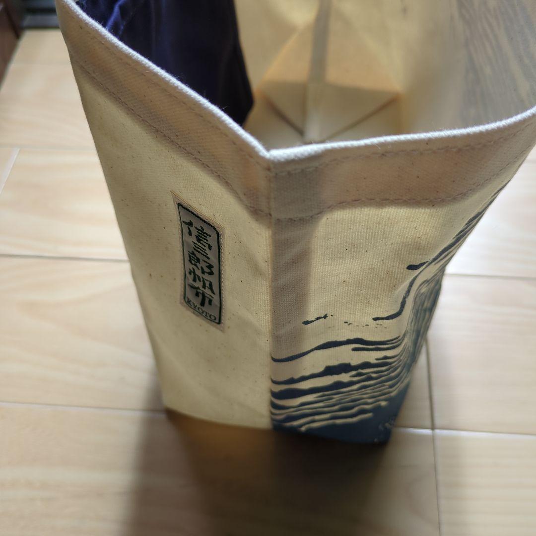 一澤信三郎帆布　トートバッグ「富嶽三十六景　凱風快晴」（葛飾北斎）