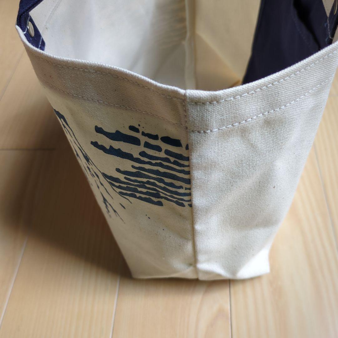 一澤信三郎帆布　トートバッグ「富嶽三十六景　凱風快晴」（葛飾北斎）