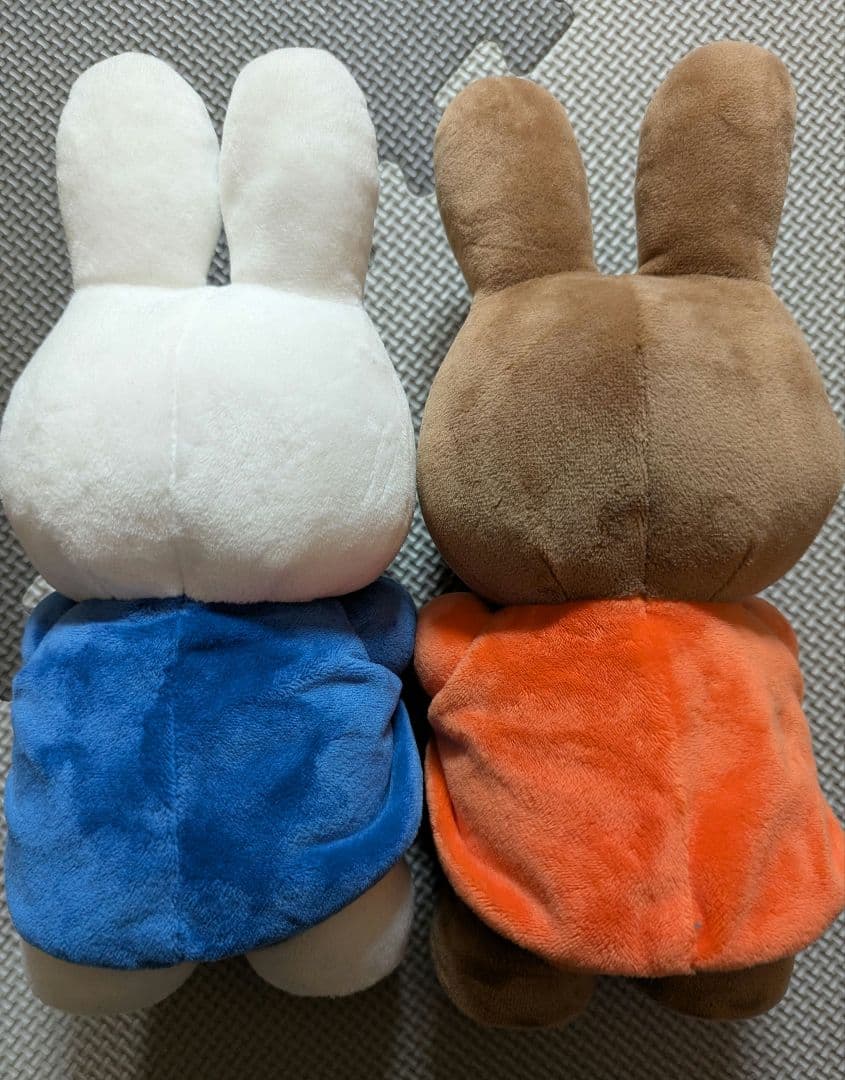 年末値引き☆おなかみせミッフィー＆メラニー ぬいぐるみ