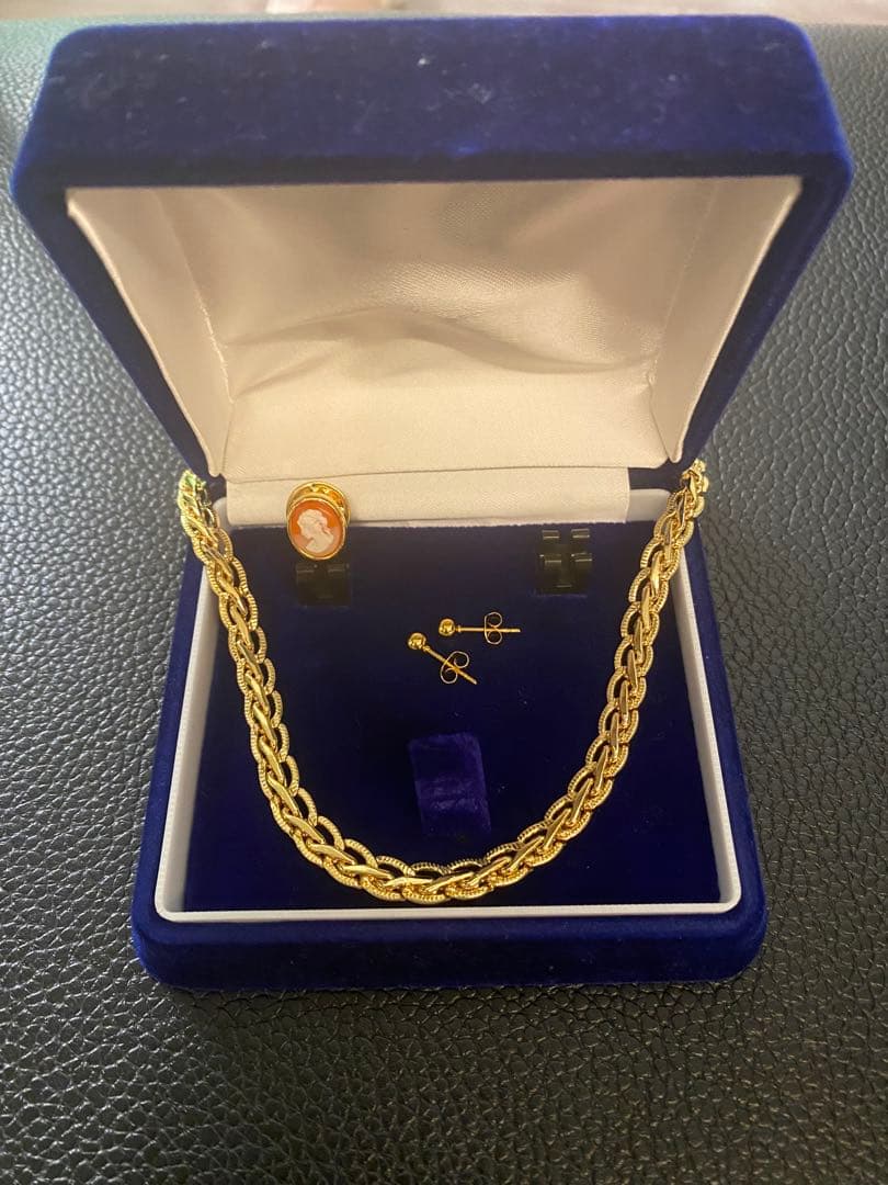 m*7様 遺品整理ゴールドチェーンネックレスまとめ売り