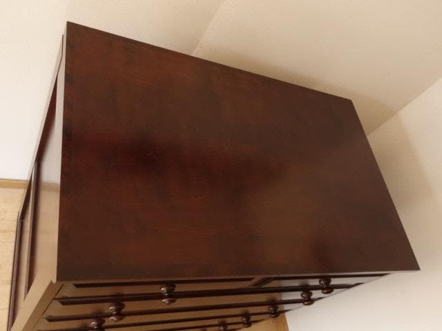 北海道民芸家具　整理タンス　チェスト　再塗装済　ＵＳＥＤ