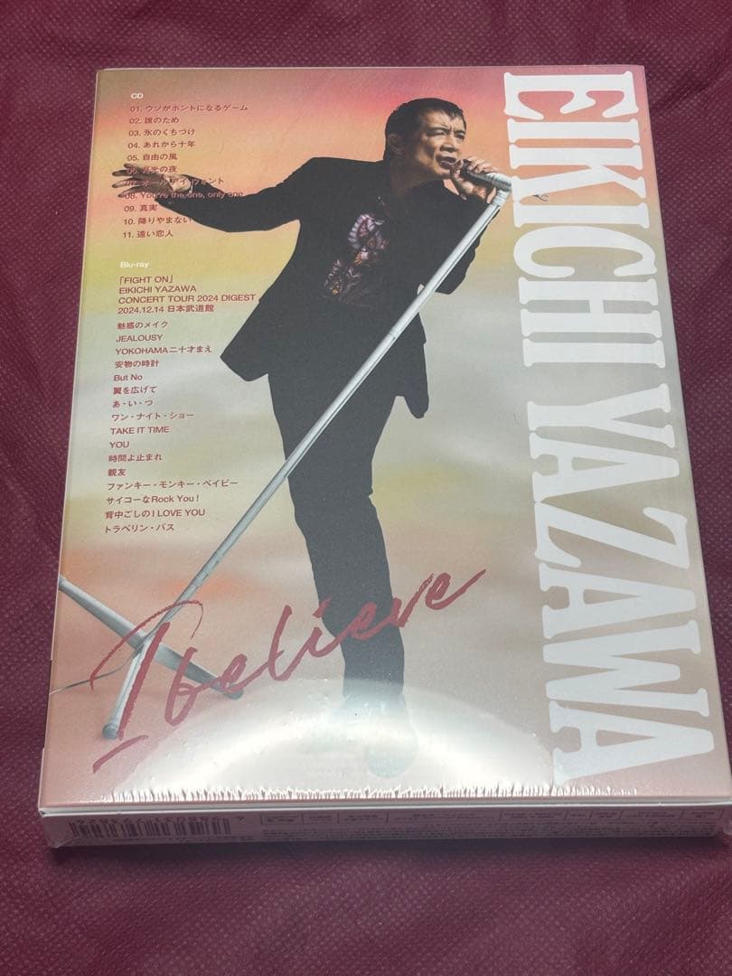 未開封FC限定ブルーレイ版 矢沢永吉I believe 初回限定盤TYPE-A