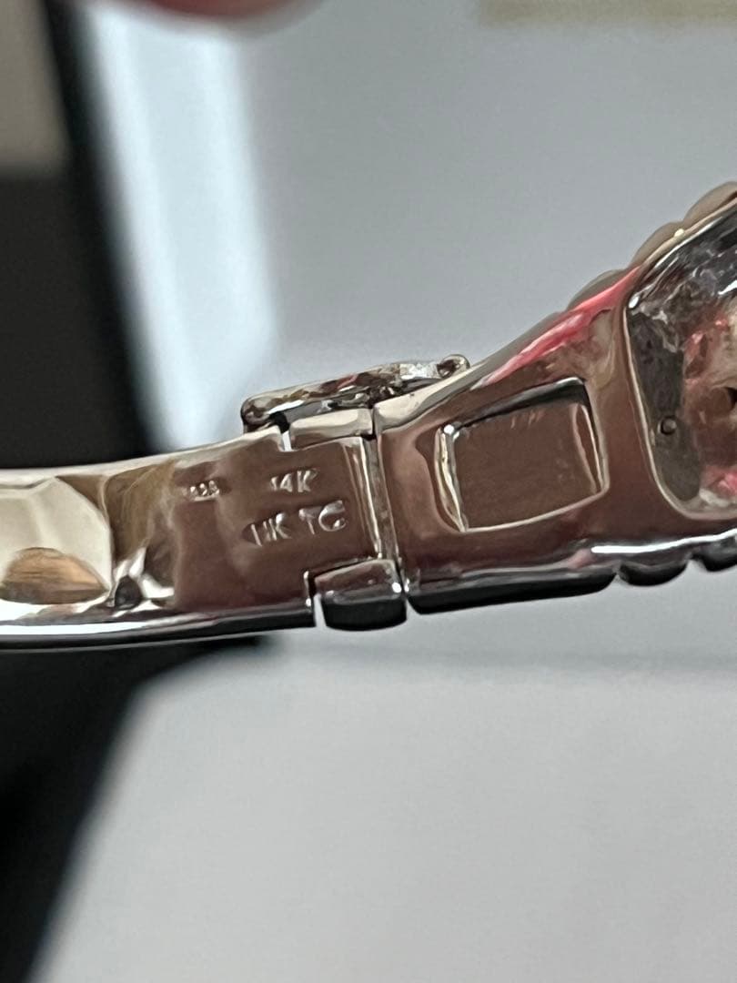 希少　Tiffany ティファニー　リーフ　フェザー　バングル　ブレスレット