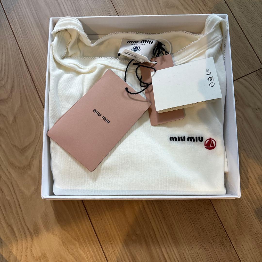 専用Petit Bateau X Miu Miu Tシャツ　Sサイズ