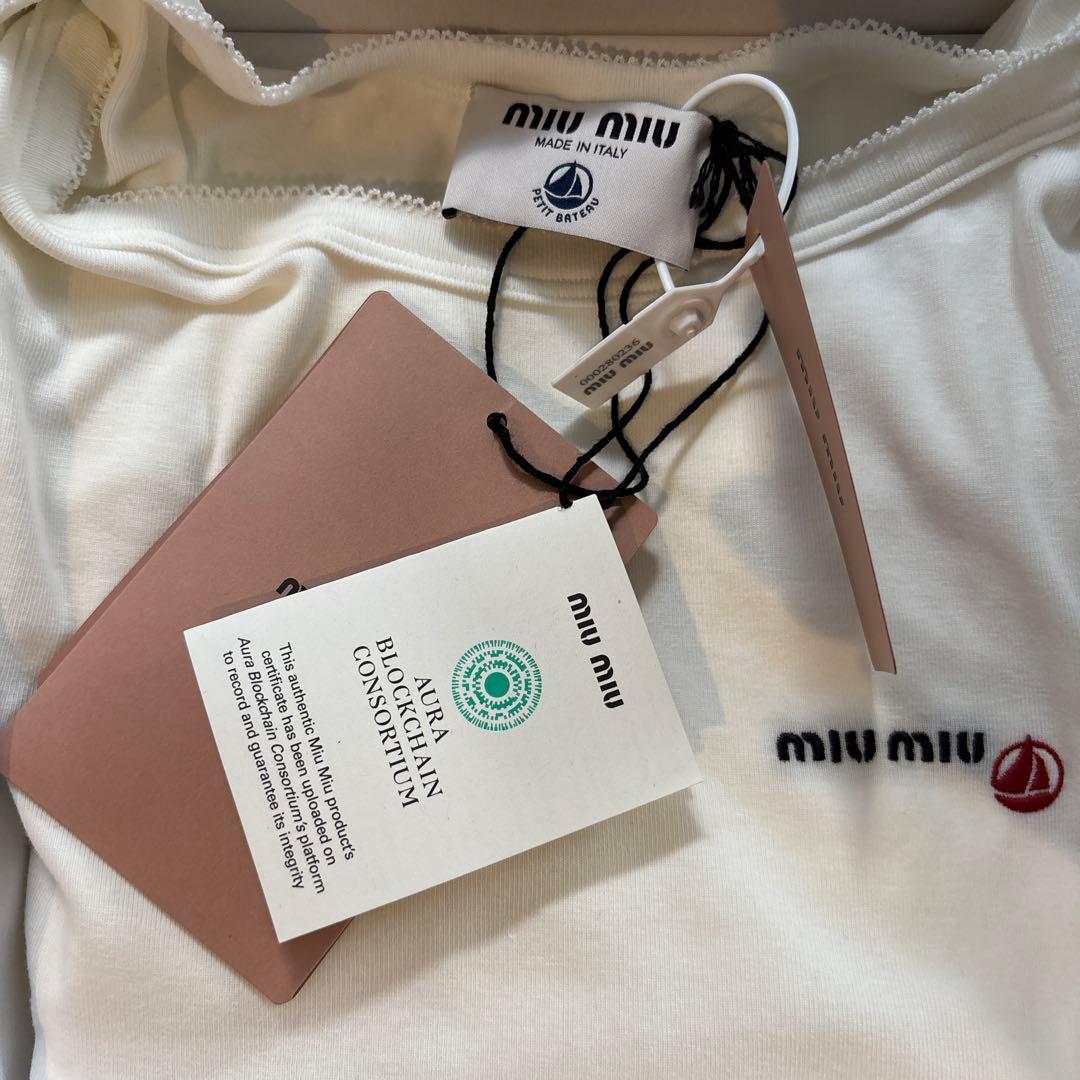 専用Petit Bateau X Miu Miu Tシャツ　Sサイズ