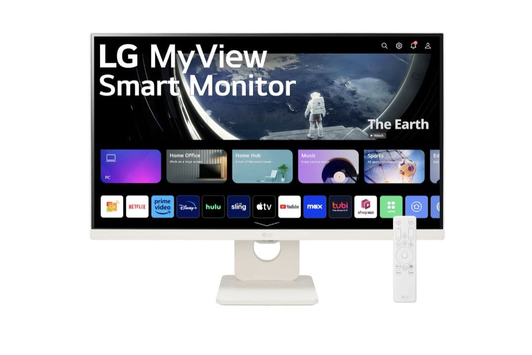 LGスマートモニター　25SR50F-W