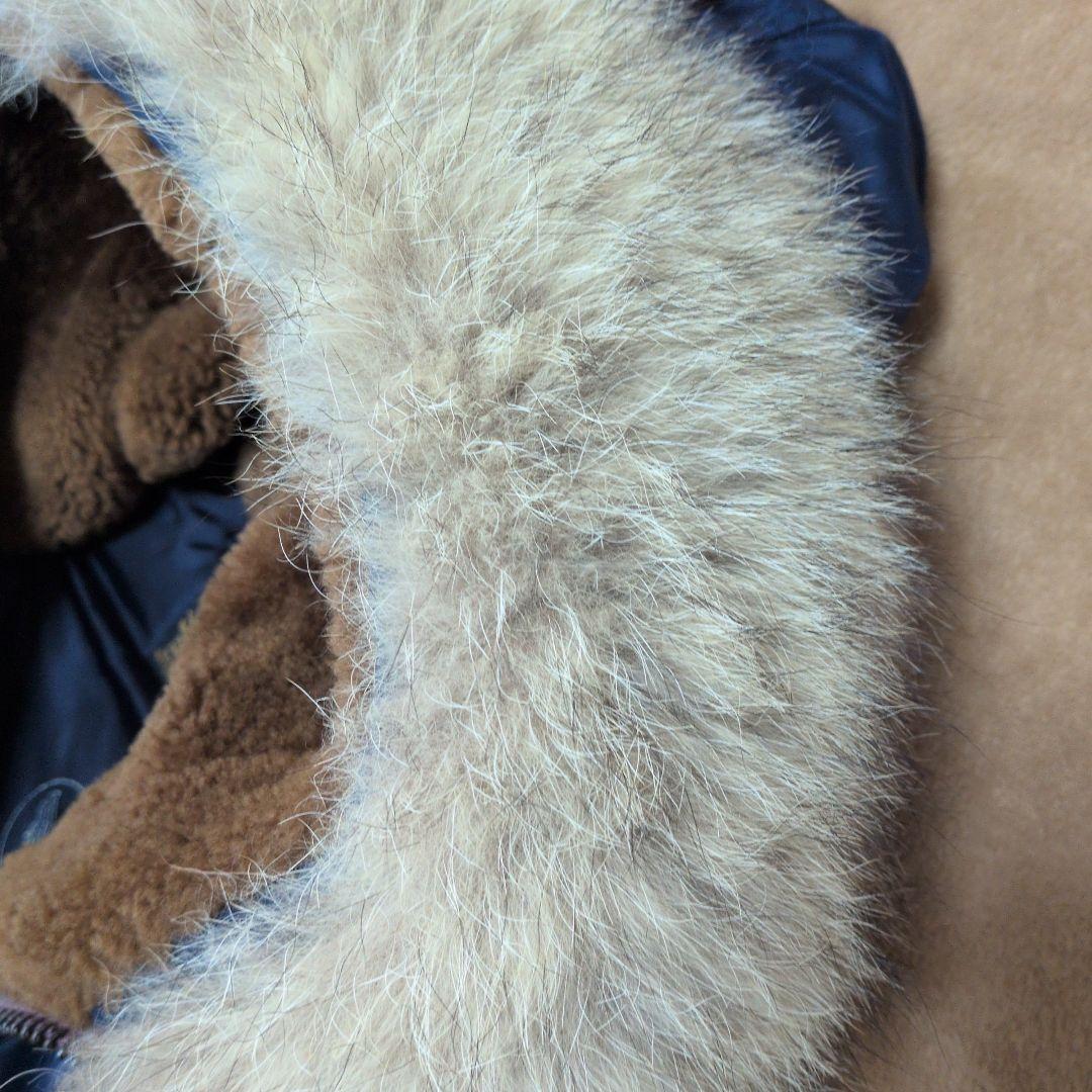 旧リアルマッコイズ　N-3Aネイビー ファー付きミリタリージャケット