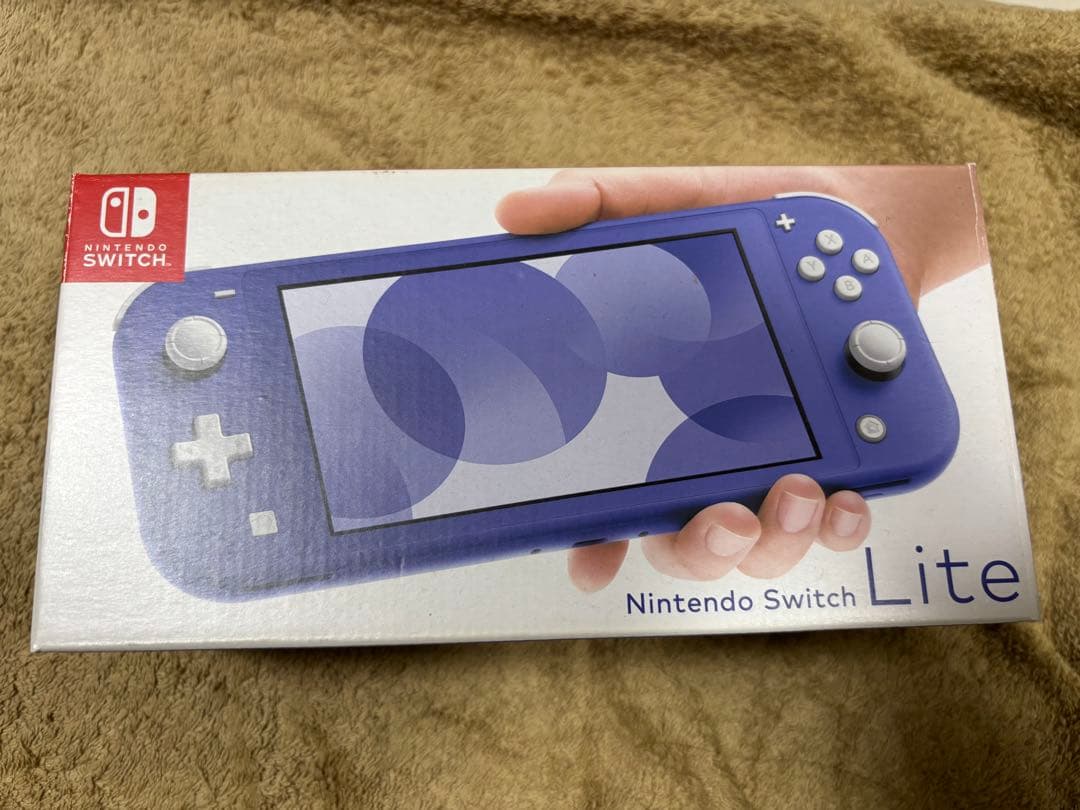 ニンテンドーSwitch lite 本体　ブルー　256GBのSDカード付き
