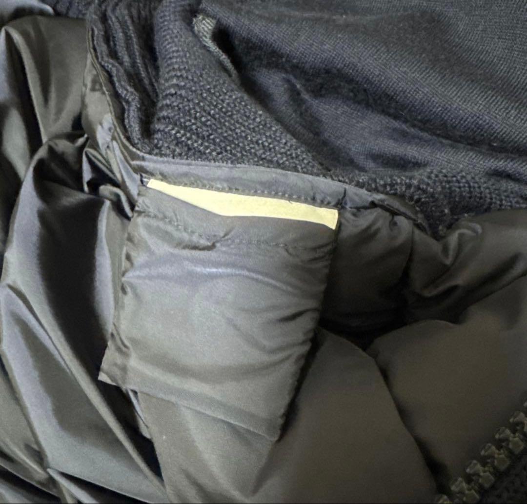 モンクレール　ダウンベスト　切替　切り替え　ハイブリッド