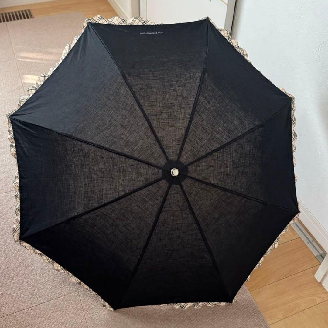 【美品】バーバリー BURBERRY ノバチェック 折り畳み傘 日傘 未使用級