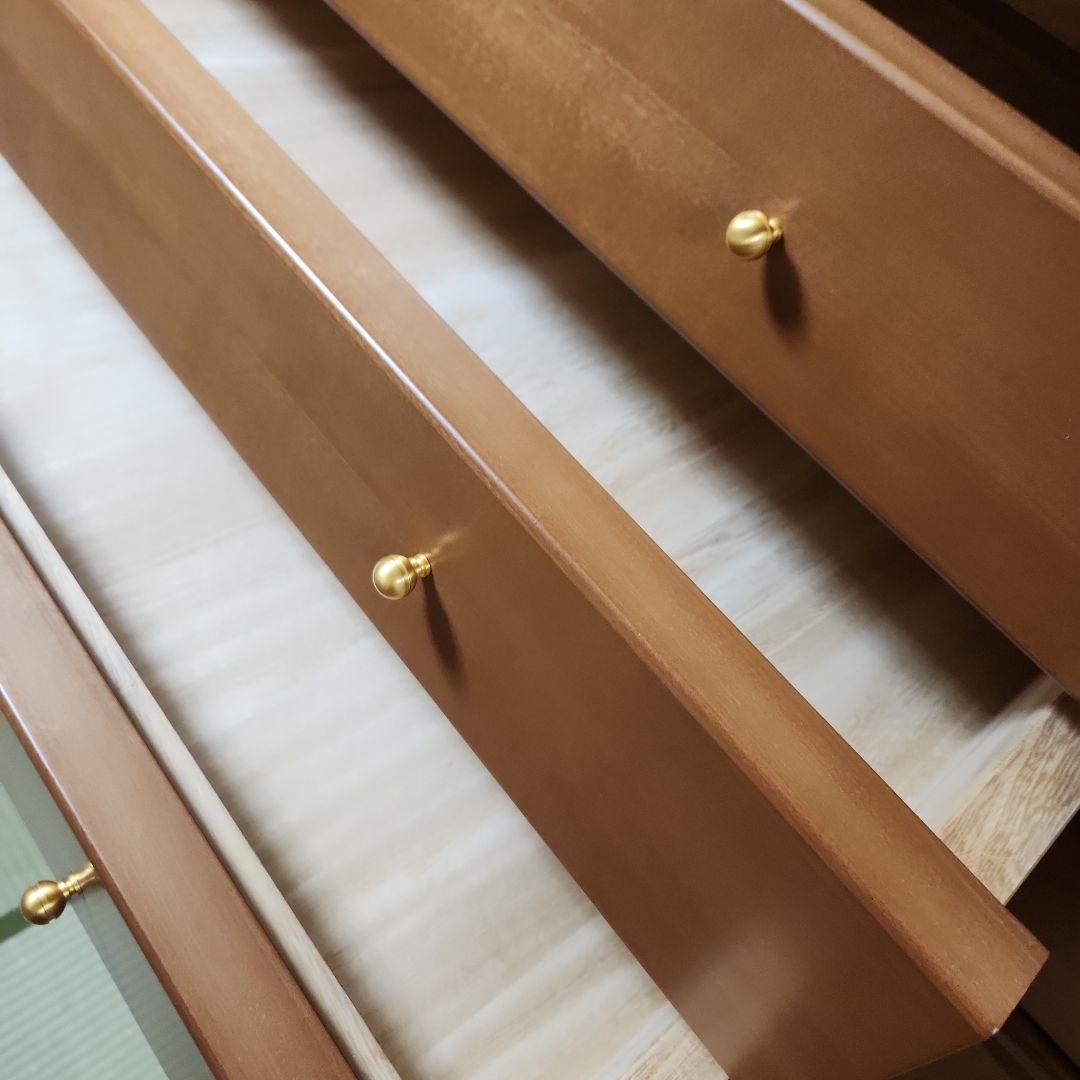 府中家具　桐材 箪笥　ワイドチェスト