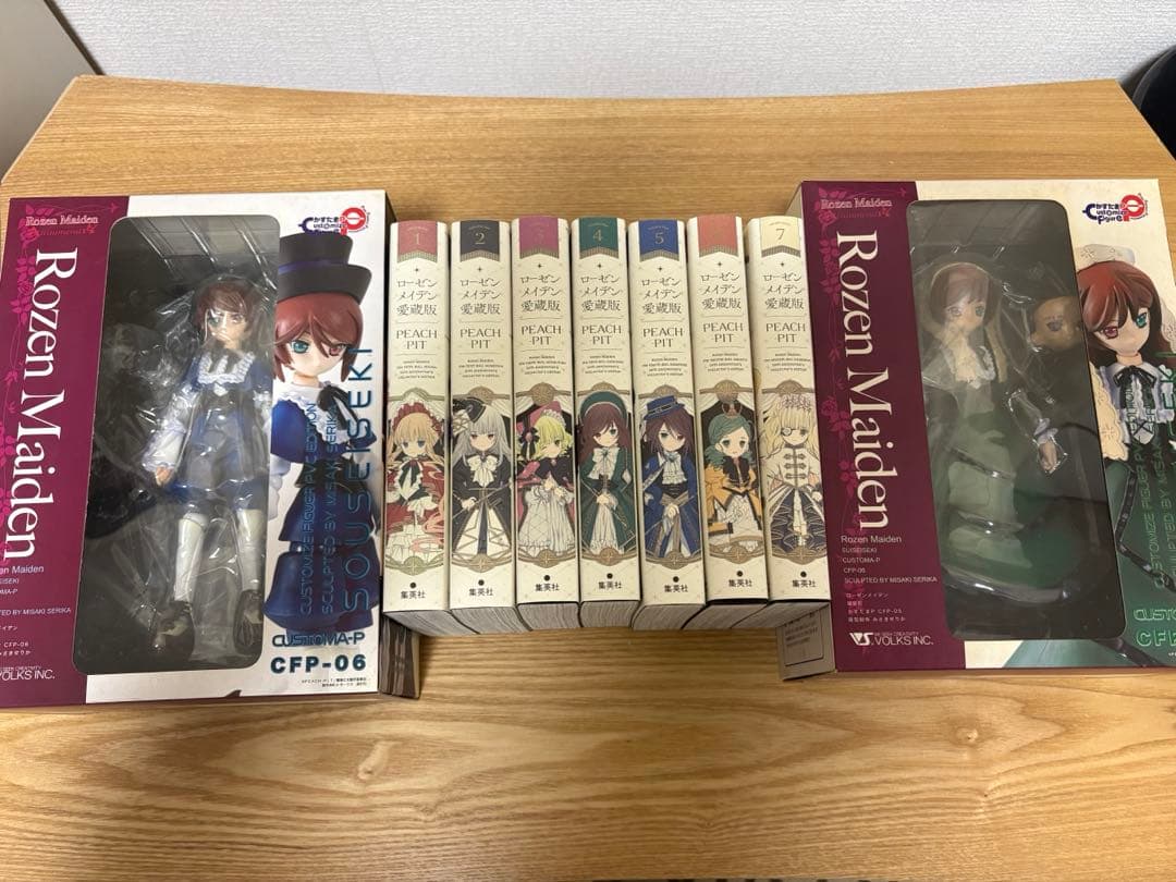 ローゼンメイデン愛蔵版全巻セット フィギュアオマケ付き