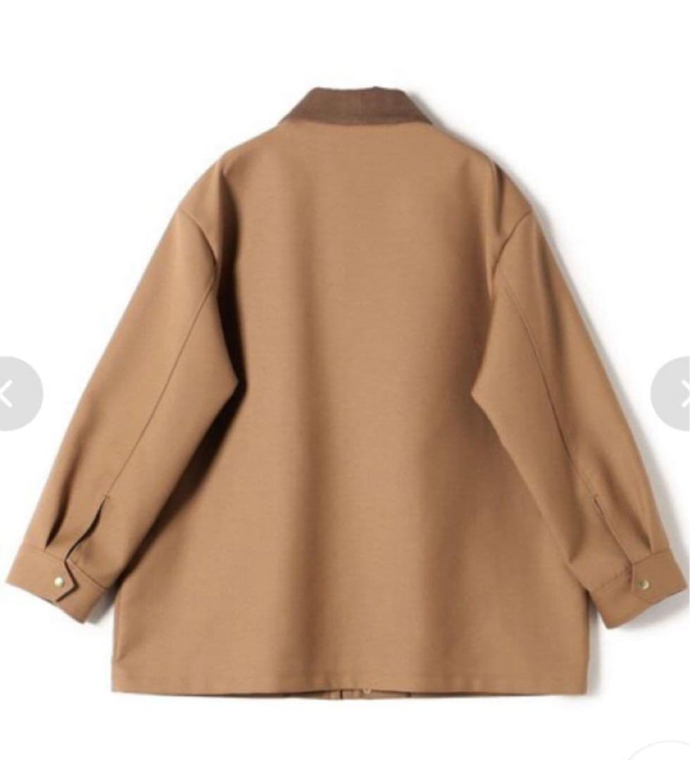 SHIPS コーデュロイカラー ボンディング ブルゾン