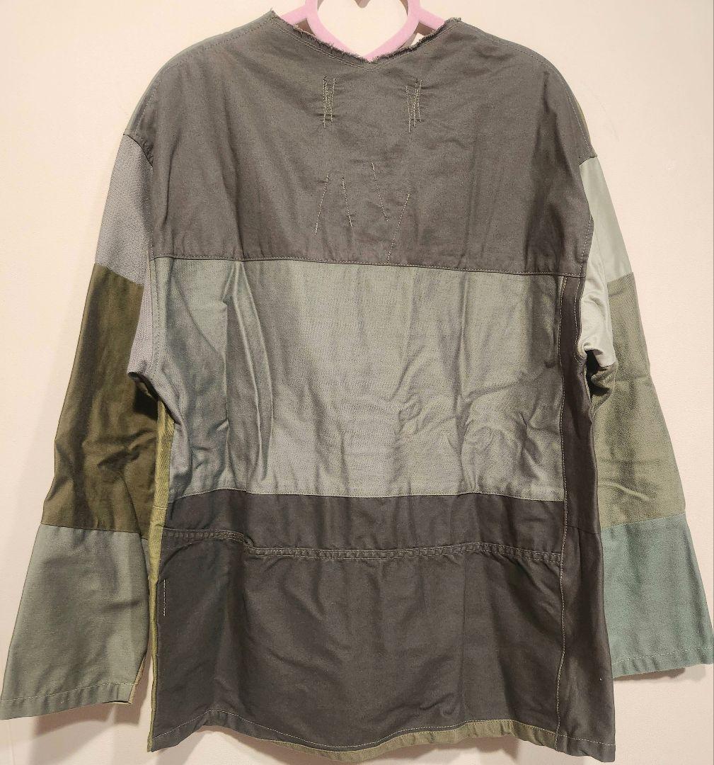 rebear by Johnbull パッチワークジャケット　ノーカラー　フリー