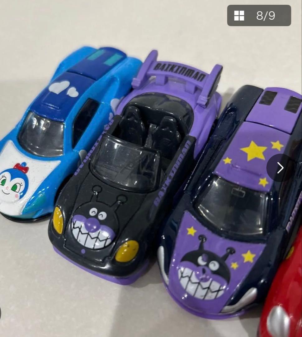 トミカ　アンパンマン　バイキンマン　6点セット