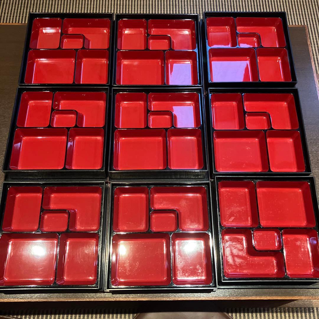 松花堂弁当　中子タイプ9個