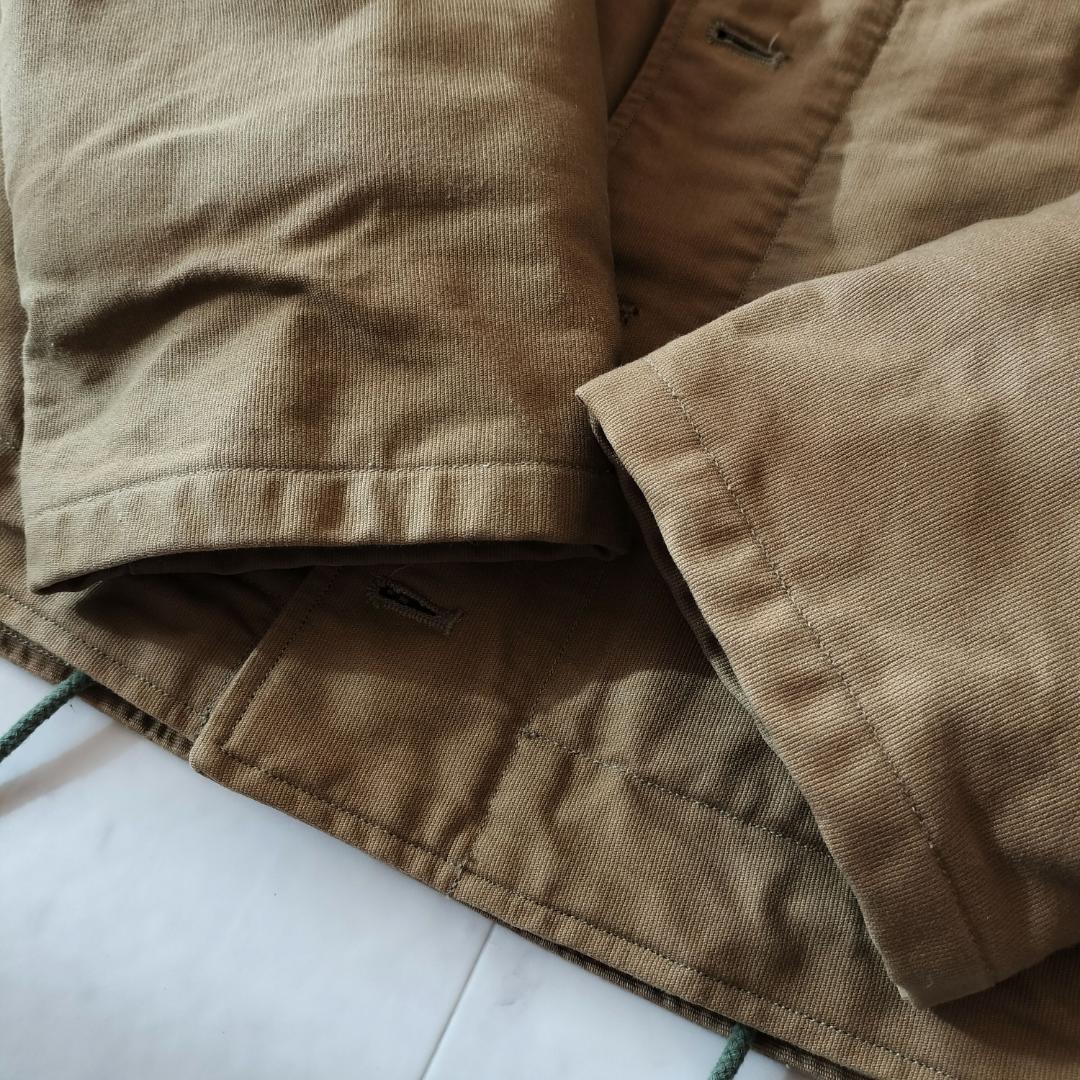 バズリクソンズ N-1 デッキジャケット XL カーキ 東洋エンタープライズ