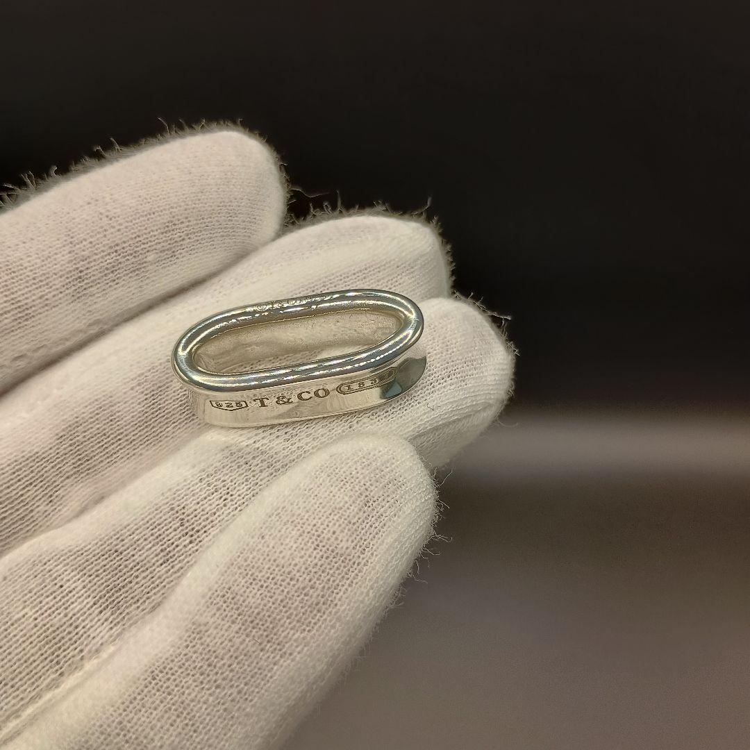 【美品】ティファニー スカーフリング ペンダント 1837 SILVER925