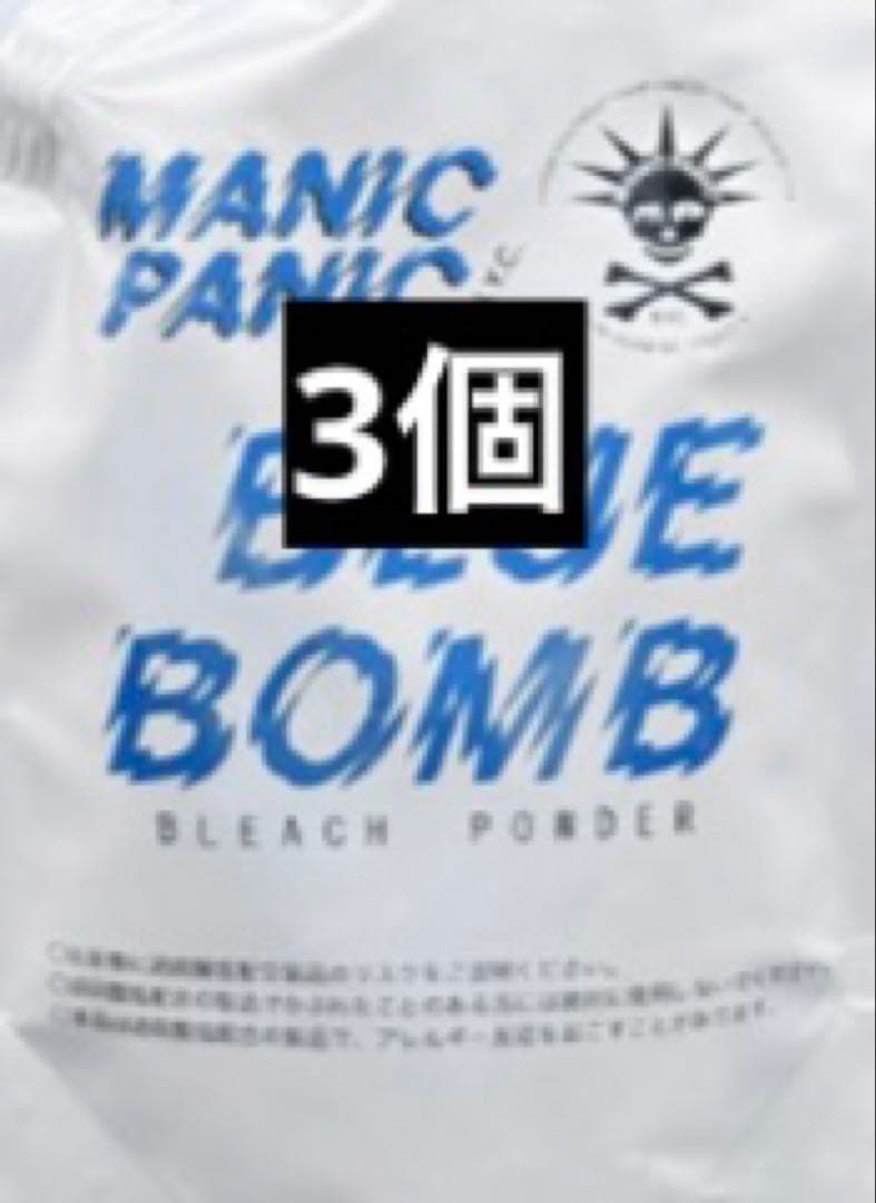 マニックパニック ブルーボム ブリーチパウダー 300g