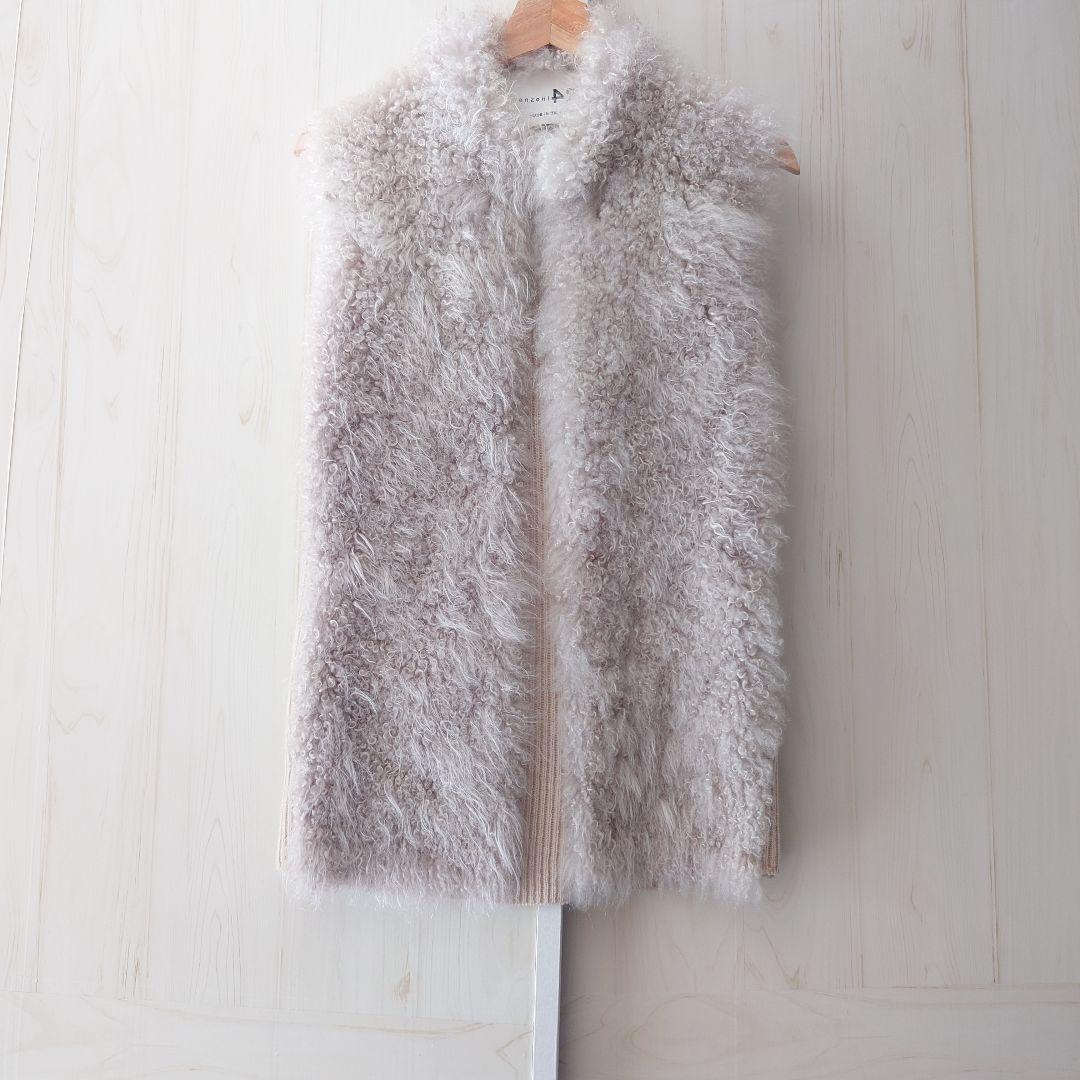 MANZONI24 マンツォーニ　マンゾーニ ファージレ　ベスト　グレージュ