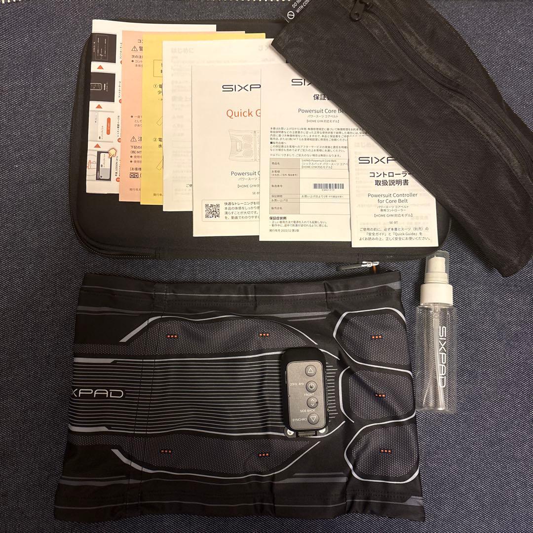 SIXPAD パワースーツコアベルトSサイズ➕コントローラー