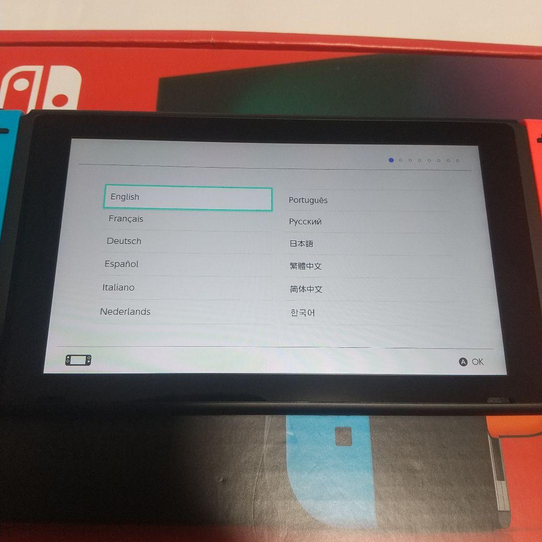 [美品] Nintendo Switch バッテリー強化版