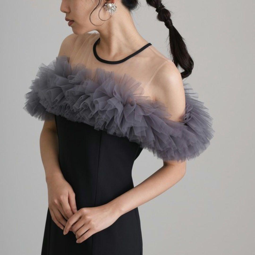 お値引中♡atlo♡パーティドレス♡ワンピース♡チュール♡オフショル