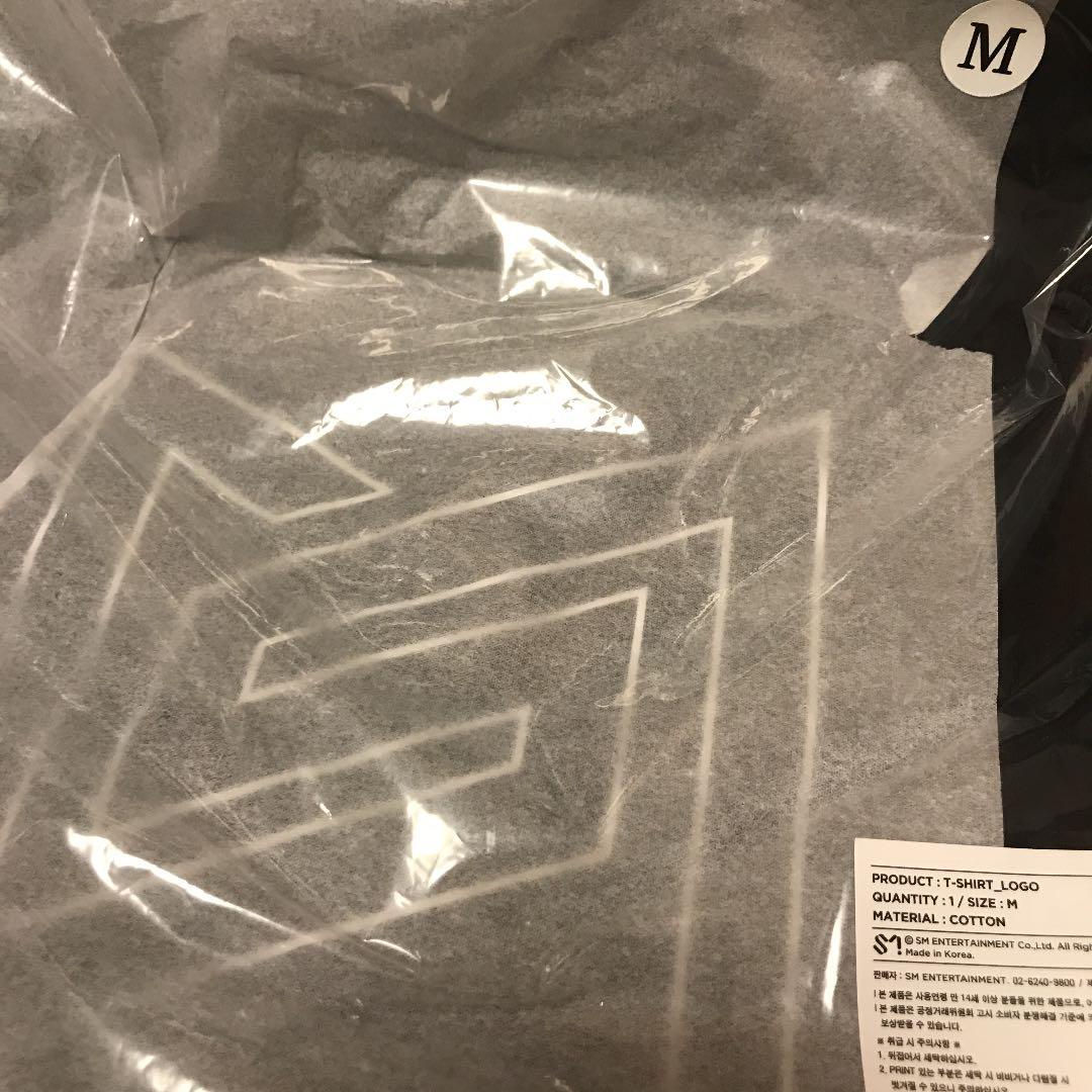 superM ロゴ Tシャツ　スパエム