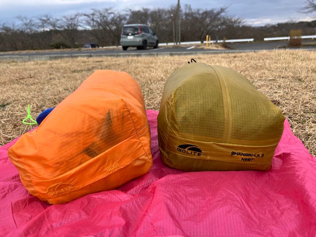 GOLITE HEX3×シャングリラ3ネストセット ゴーライト シルナイロン