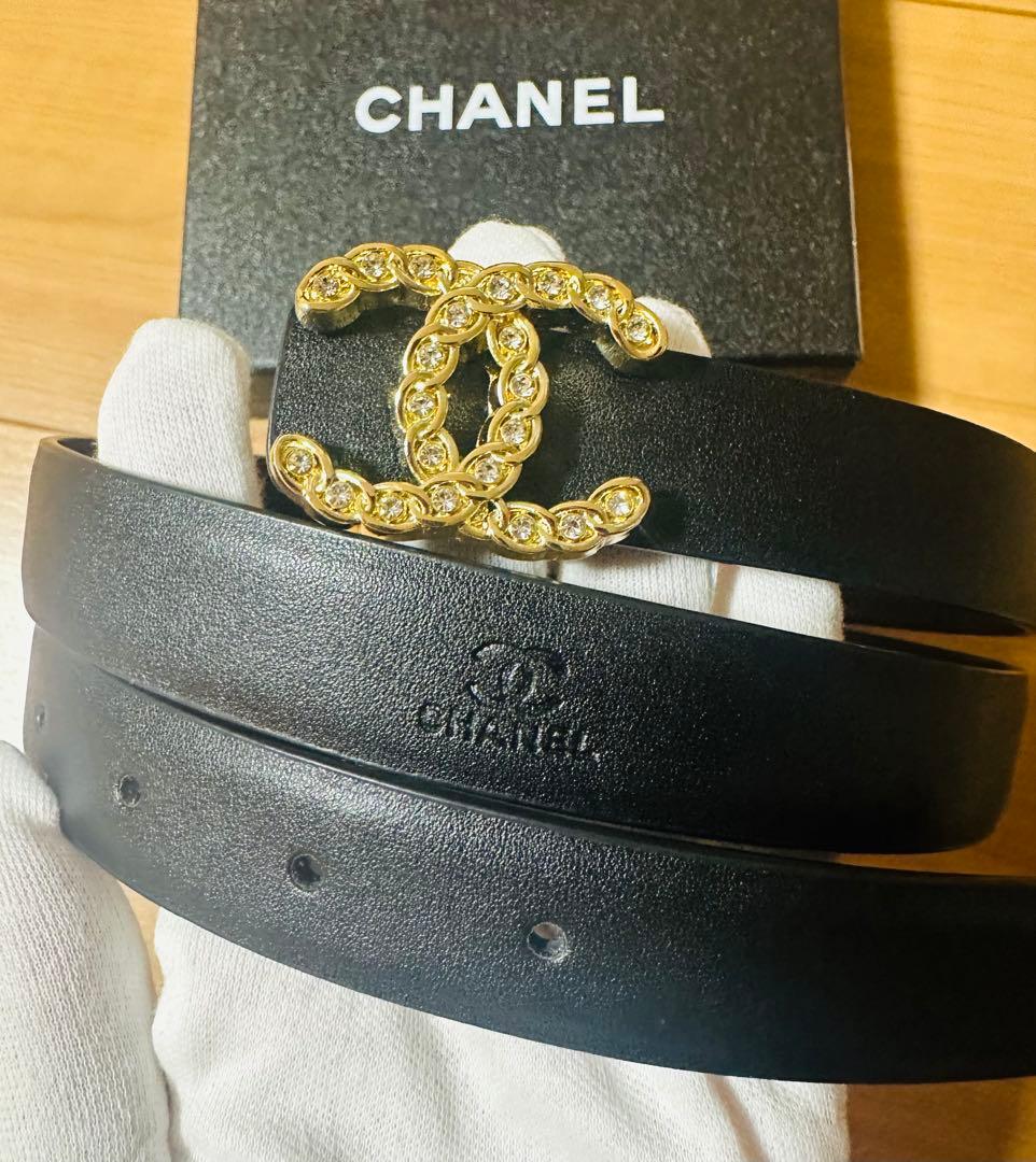 CHANEL CCロゴ ベルト