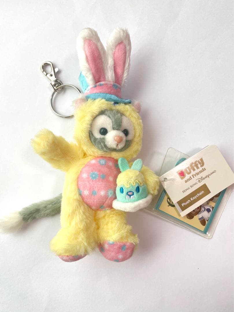ジェラトーニ 香港 ディズニー ぬいぐるみ キーホルダー イースター ダッフィー