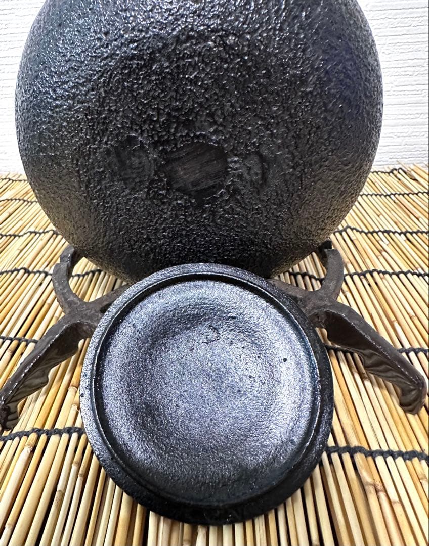 未使用品　南部照光堂造　鍛治打捻鉉　１０型アラレ　水野様　売約済み