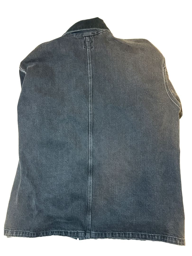 orSlow オアスロウ リラックスフィット カバーオール ブラック黒デニム