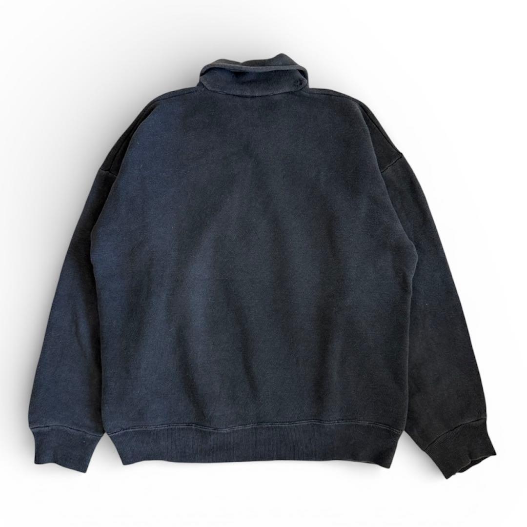 60s〜 TOWNCRAFT タウンクラフト ハーフジップ スウェット ブラック