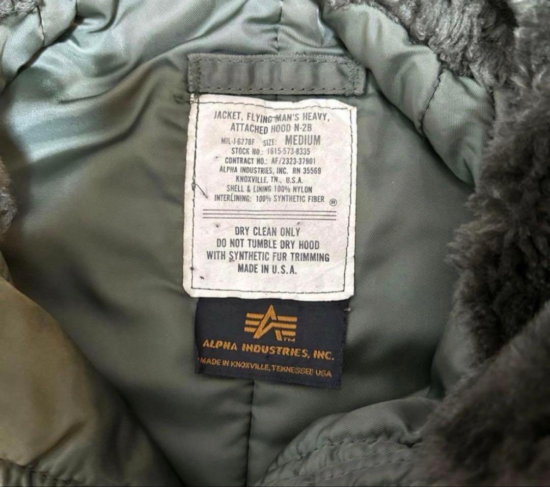 USA製 alpha n2b フライトジャケット