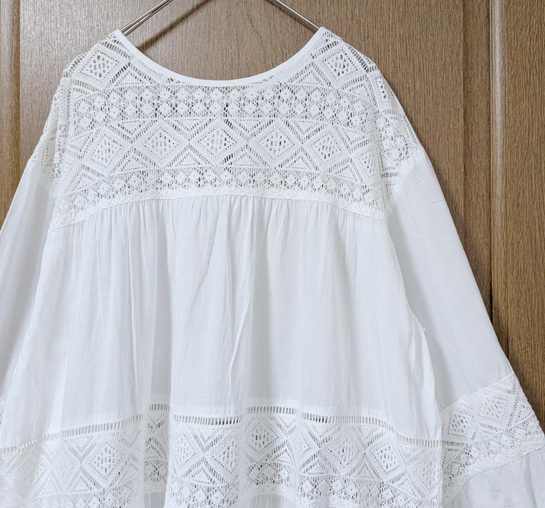 25SS Spick and Span HYUレースギャザーワンピース