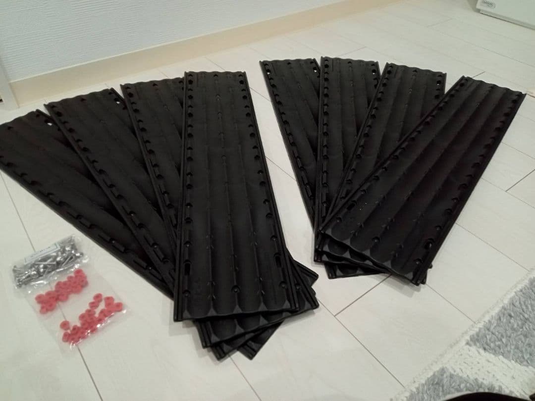 Caliber スノーモービル用ガイドレール 8枚セット トレーラー等に