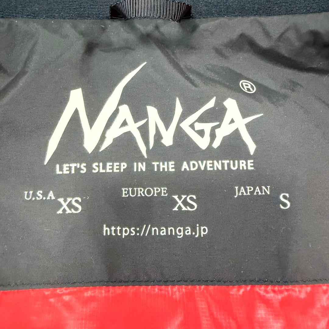 ナンガ ノーザンライトダウンジャケット アウター フード ブラック S