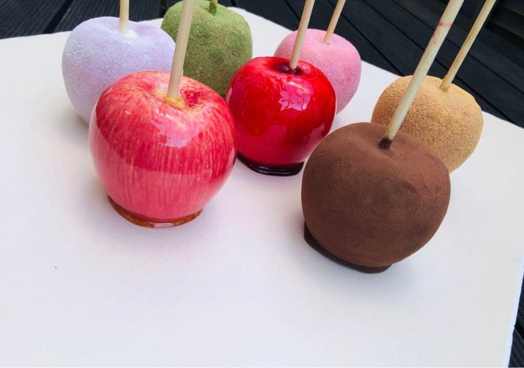 ご確認用　食品サンプル　りんご飴