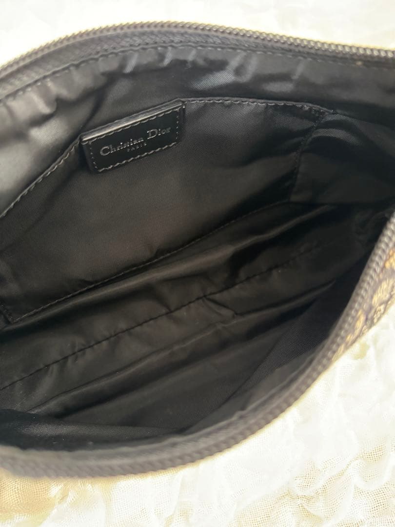 Christian Dior アクセサリーポーチ ジャガード トロッター