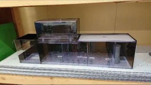 えびす　90アクリル水槽用　レイシーポンプ仕様　背面黒　送料込